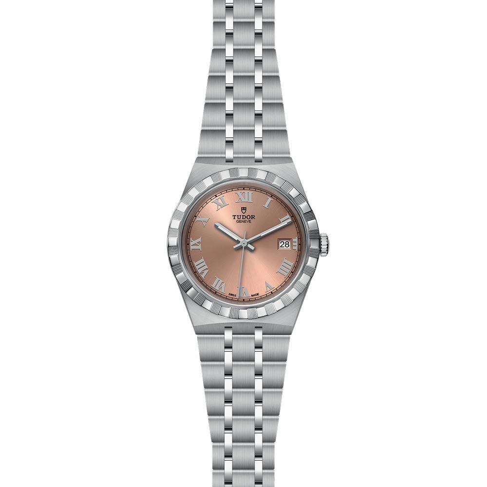 TUDOR Royal 38mm Salmon Dial Watch M28500-0007