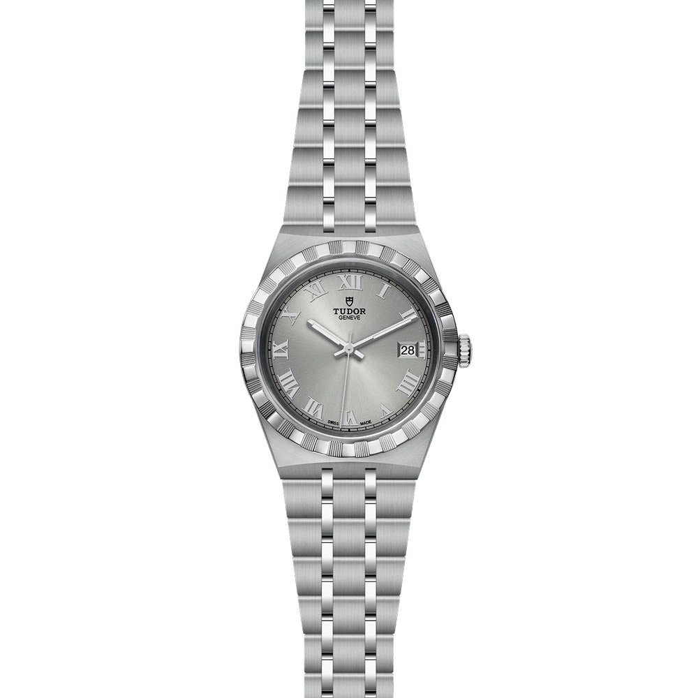 TUDOR Royal 38mm Silver Dial Watch M28500-0001