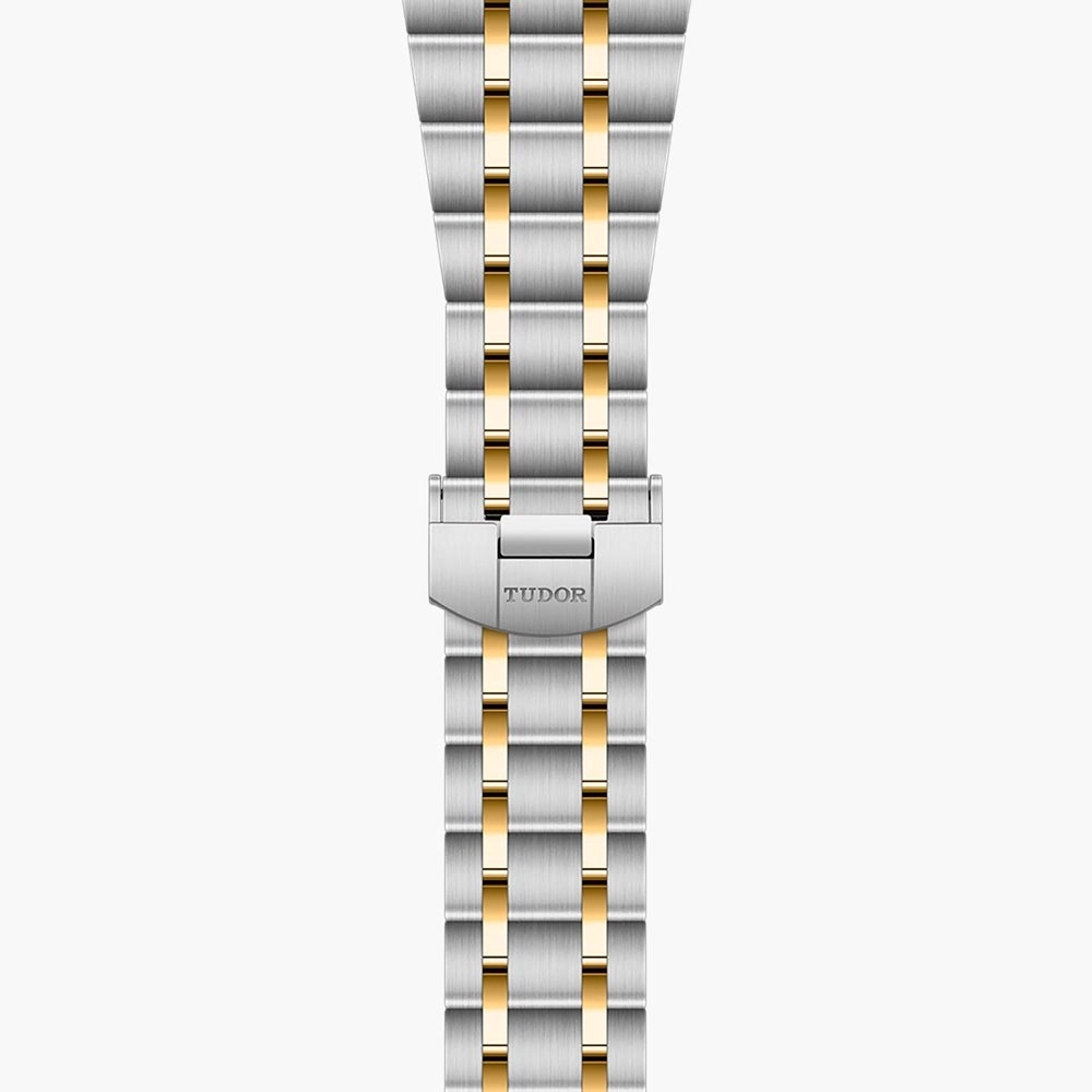 TUDOR Royal 41mm Black Dial Steel & Gold Gents Watch M28603-0005