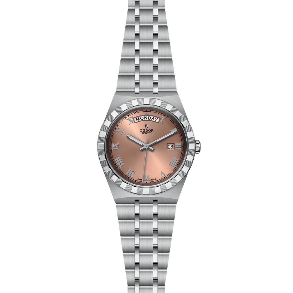 TUDOR Royal 41mm Salmon Dial Watch M28600-0009