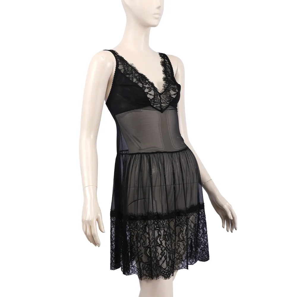Twinset Tulle And Lace Babydoll Slip