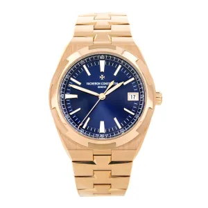 Vacheron Constantin Overseas Rose Gold Blue Dial 41mm 4520V/210R-B705 Full Set