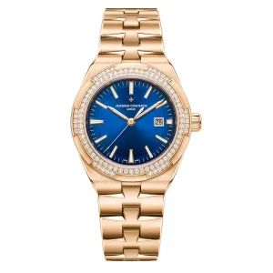 Vacheron Constantin Overseas Self-Winding Watch, 35mm Blue Dial, 4605V/200R-B978