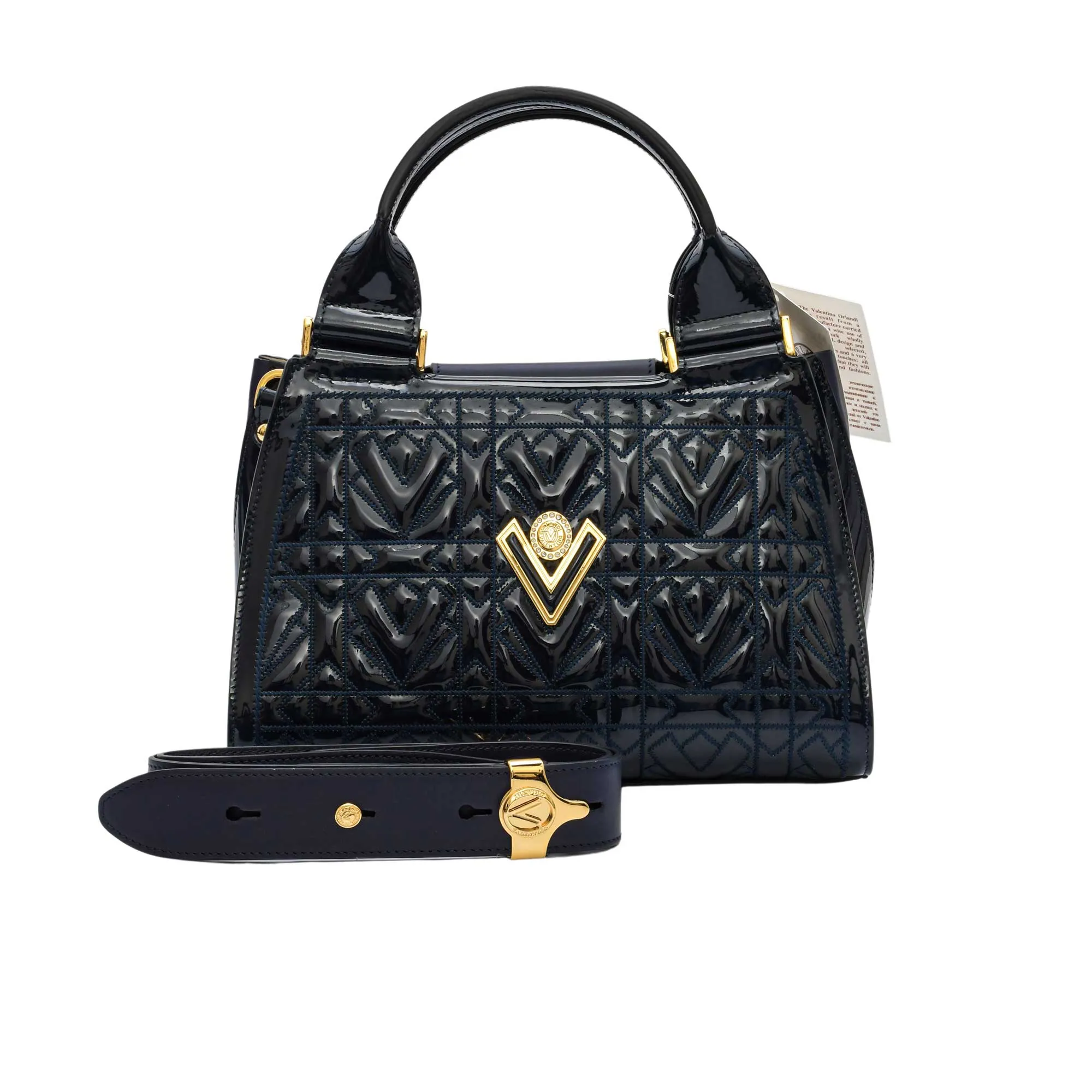 Valentino Orlandi Women's Patent Handbag