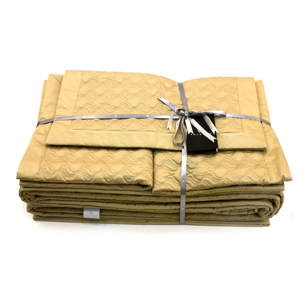 Valeron Bolero Bedspread Set Super King - Buff