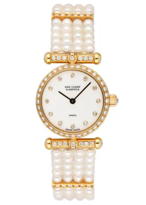 Van Cleef & Arpels La Collection Classic Paris 18901 B1 Diamond Ladies Watch
