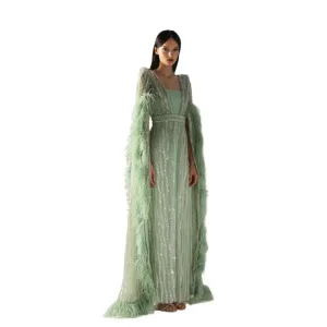 Velvety Couture Women's REEF Misty Mint Dress