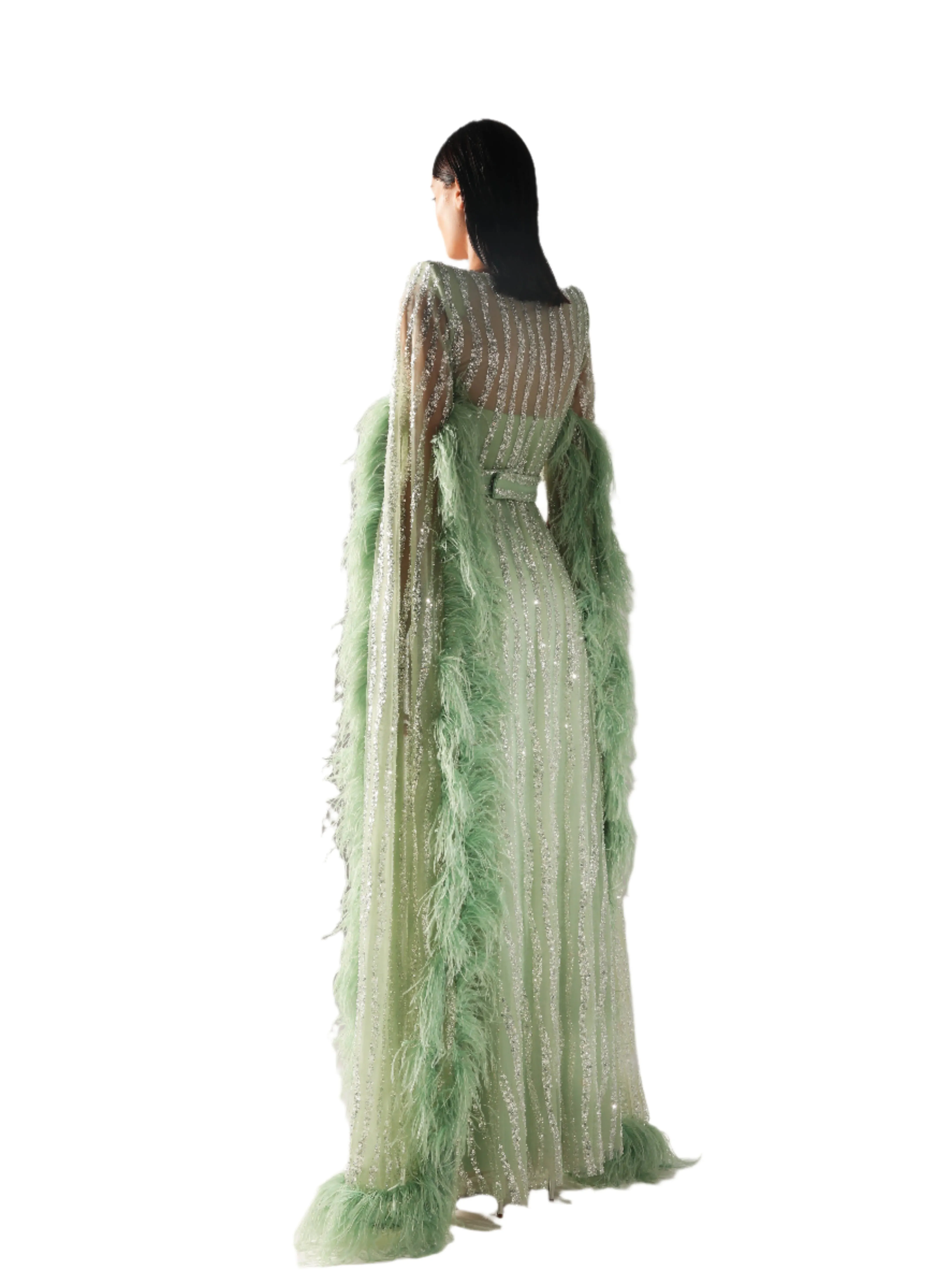 Velvety Couture Women's REEF Misty Mint Dress