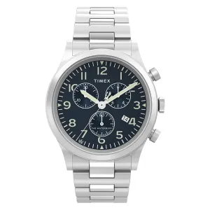 Waterbury Chronograph 42mm Stainless Steel Band