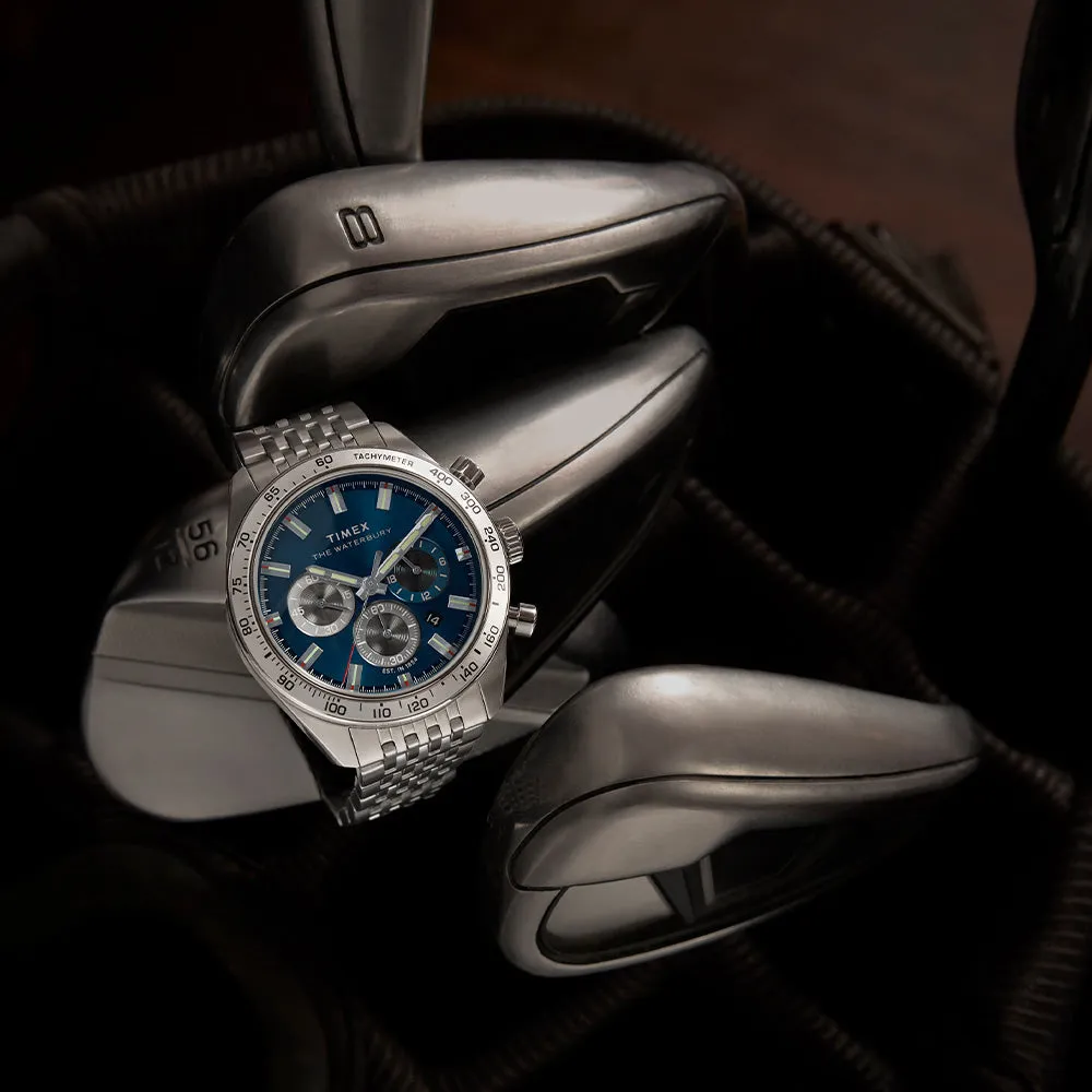 Waterbury Traditional Chronograph 41mm Stainless Steel Band