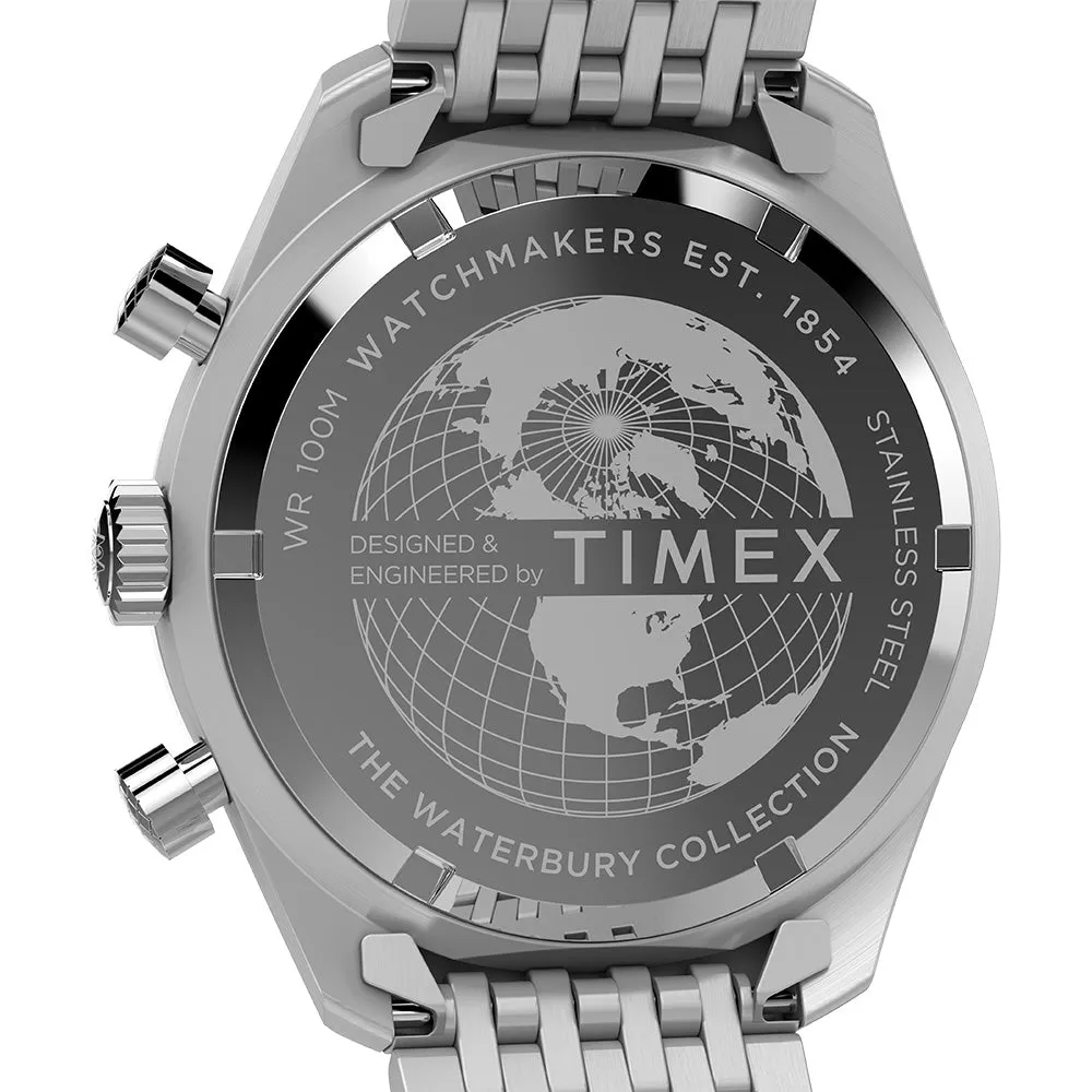 Waterbury Traditional Chronograph 41mm Stainless Steel Band
