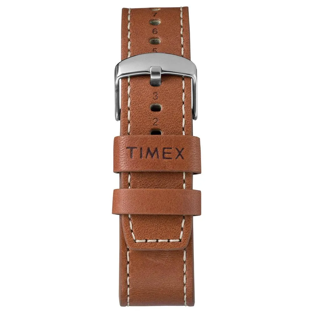 Waterbury Traditional Chronograph 42mm Leather Band