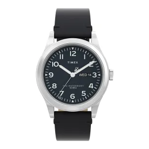 Waterbury Traditional Day-Date 39mm Leather Band