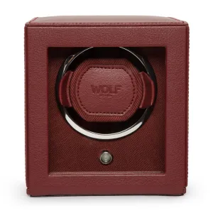WOLF Cub Single Watch Winder Bordeaux 461126