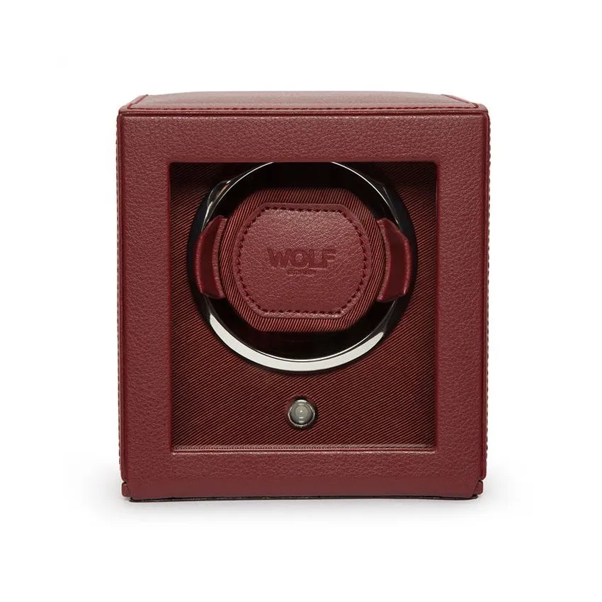 WOLF Cub Single Watch Winder Bordeaux 461126
