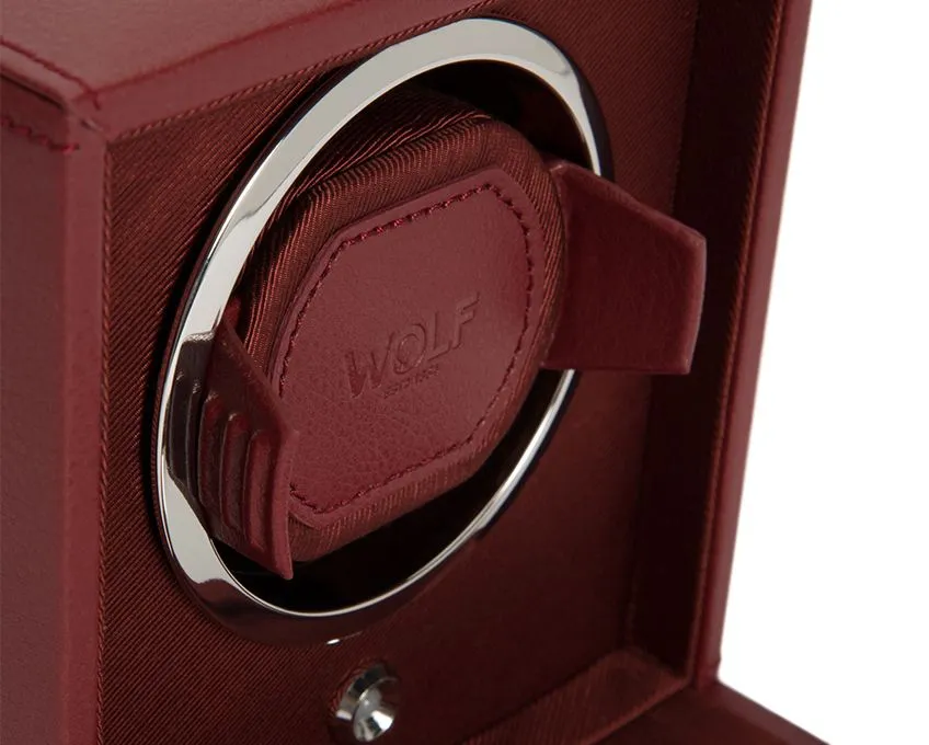 WOLF Cub Single Watch Winder Bordeaux 461126