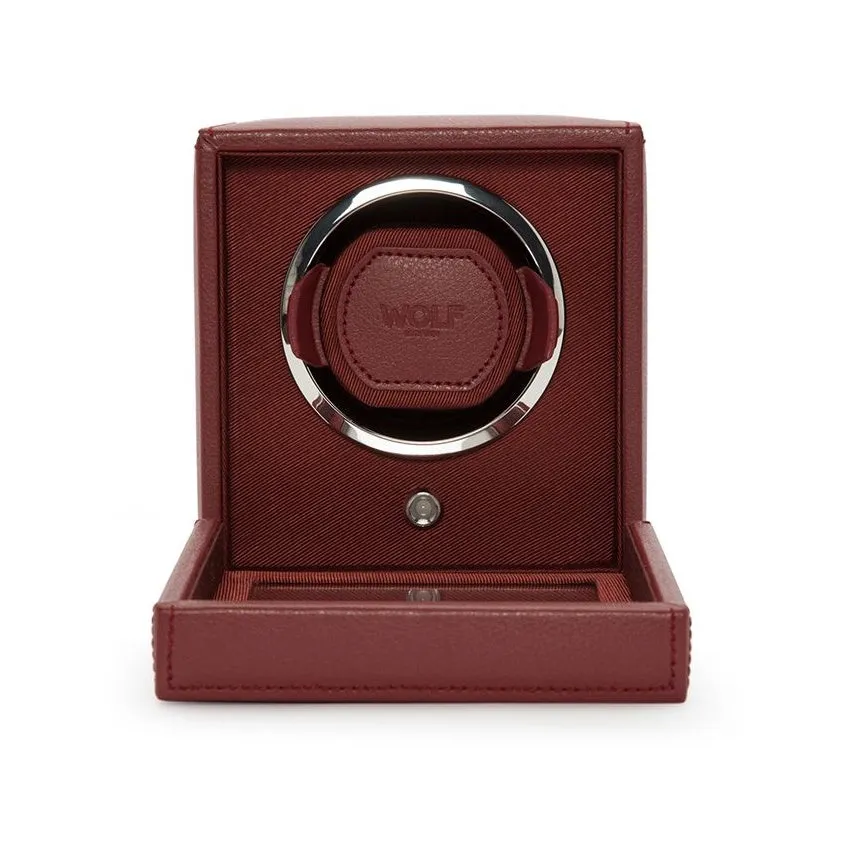 WOLF Cub Single Watch Winder Bordeaux 461126