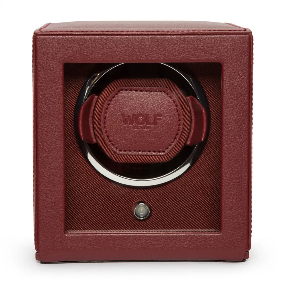 WOLF Cub Single Watch Winder Bordeaux 461126