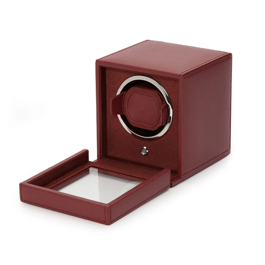 WOLF Cub Single Watch Winder Bordeaux 461126