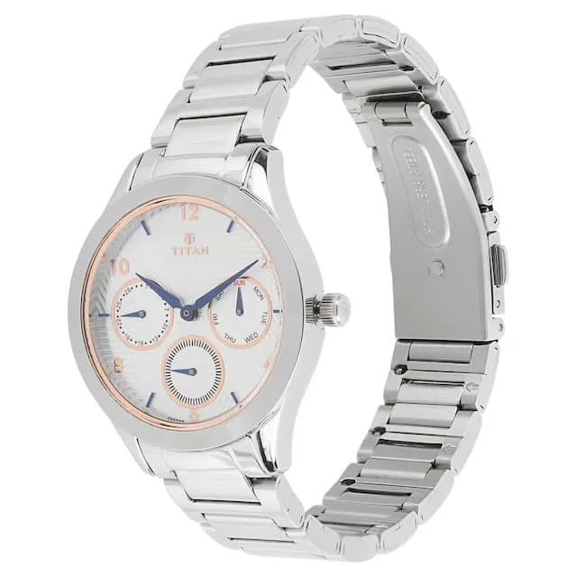 Workwear Multifunction Silver Stainless Steel Strap