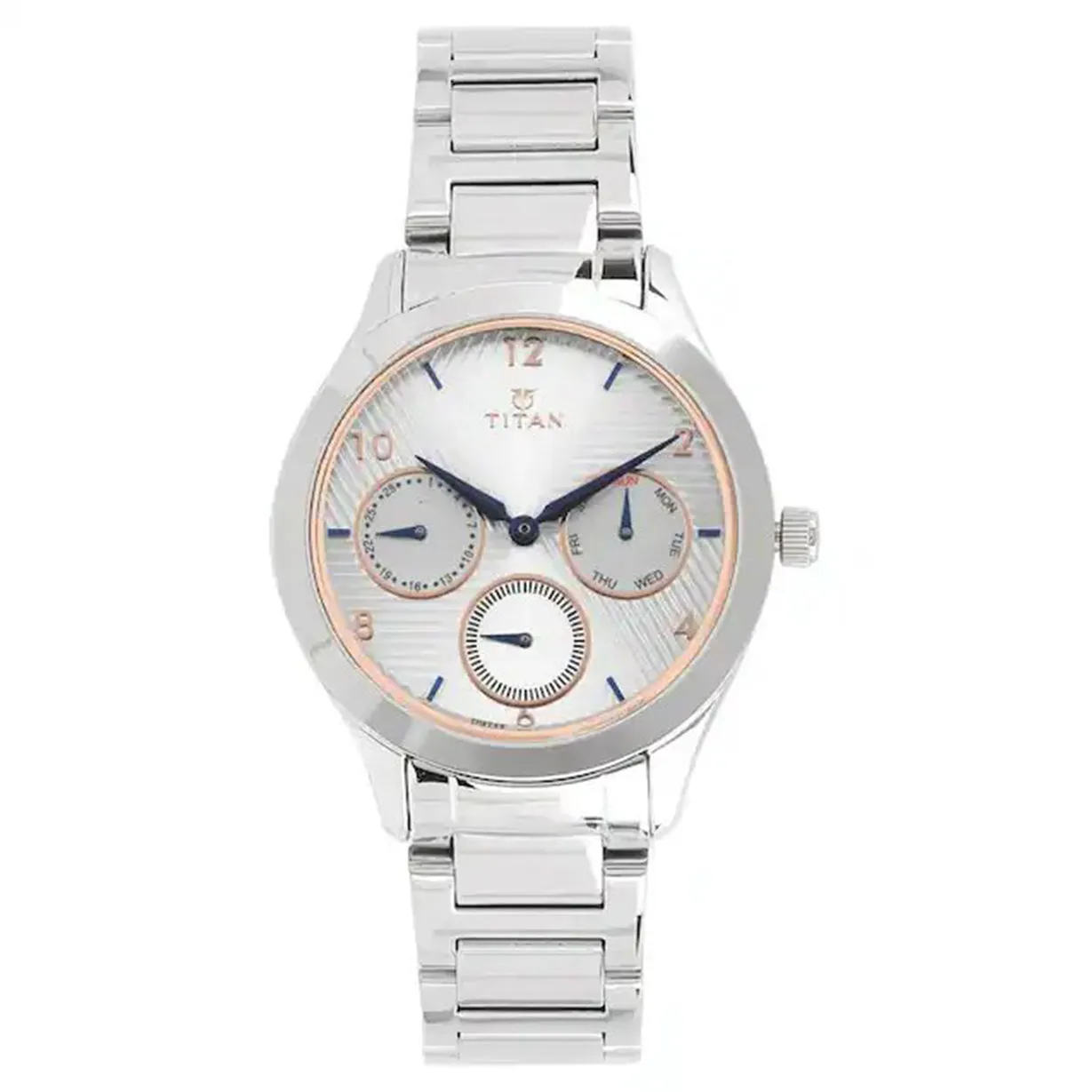 Workwear Multifunction Silver Stainless Steel Strap