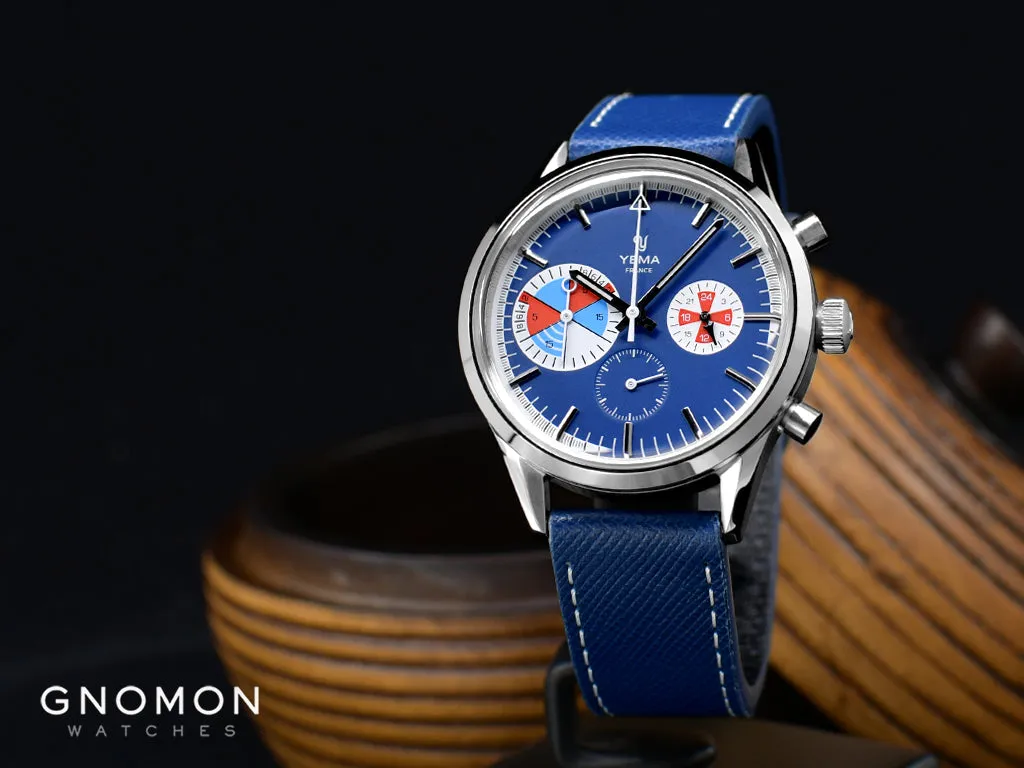 Yachtingraf Croisière Meca-Quartz Blue - Leather