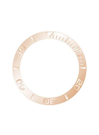 YM Style Ceramic Bezel Insert Rose Gold