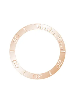 YM Style Ceramic Bezel Insert Rose Gold