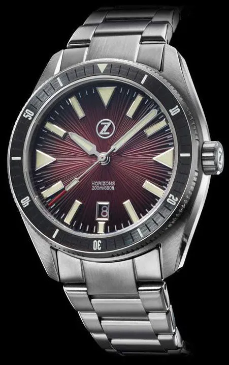 Zelos Horizons 43mm Burgundy