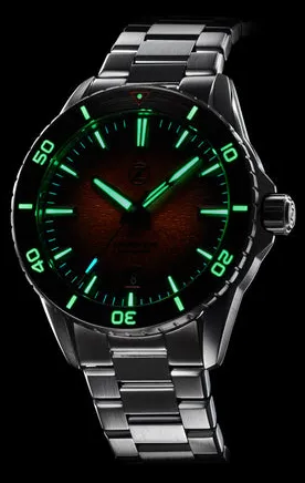 Zelos Spearfish 40mm Burnt Orange