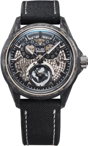 Zelos Spearfish Dual Time Carbon Moonscape