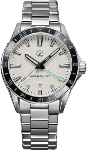 Zelos Spearfish GMT Frost