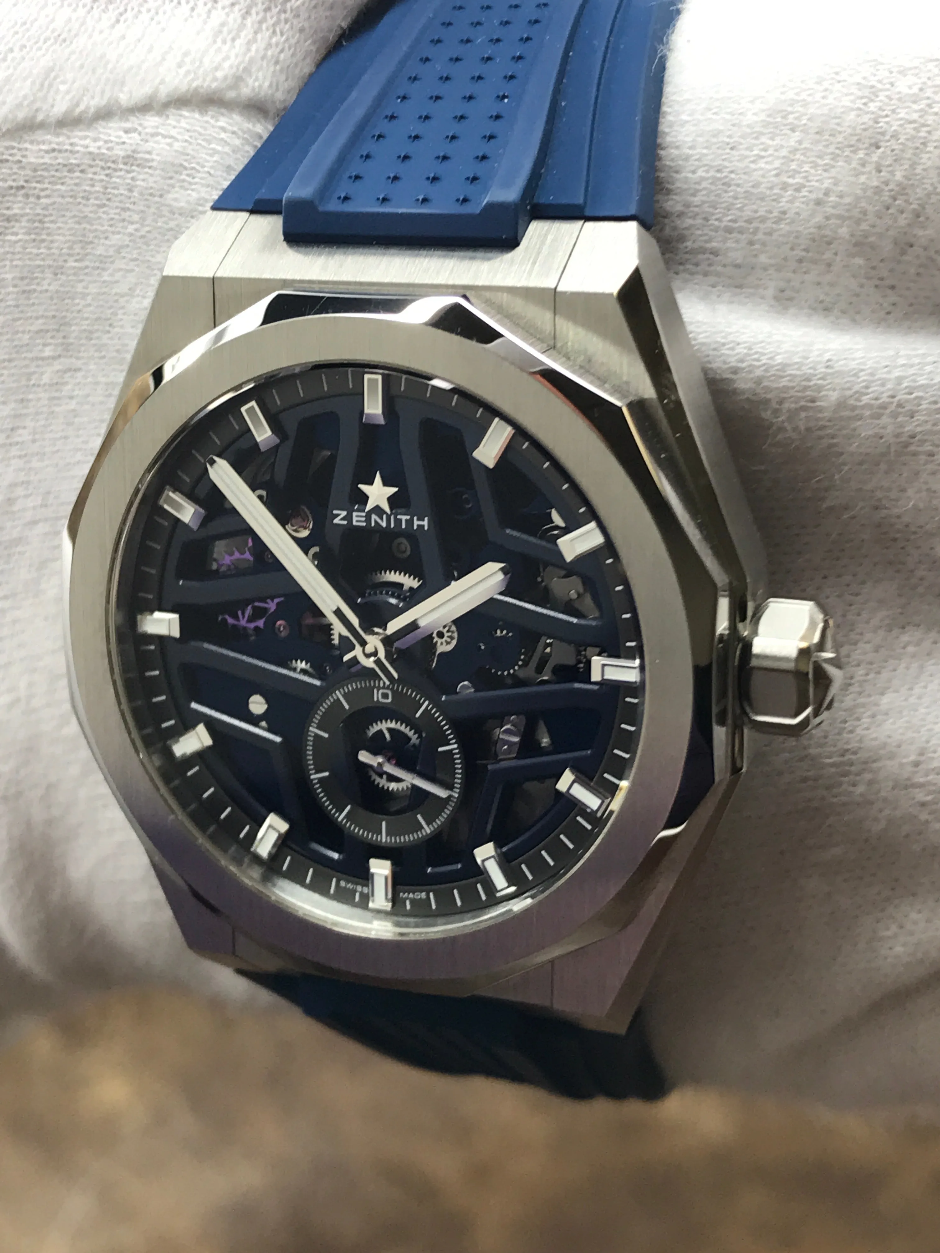 Zenith Defy Skyline  03.9300.3620/79.I001 Blue-toned Openworked dial Dial Automatic Men's Watch