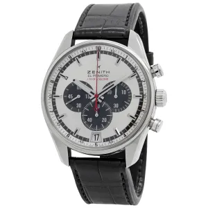 Zenith El Primero Striking 10th Chronograph Limited Edition 03.2043.4052 Silver Sunray Dial Automatic Men's Watch