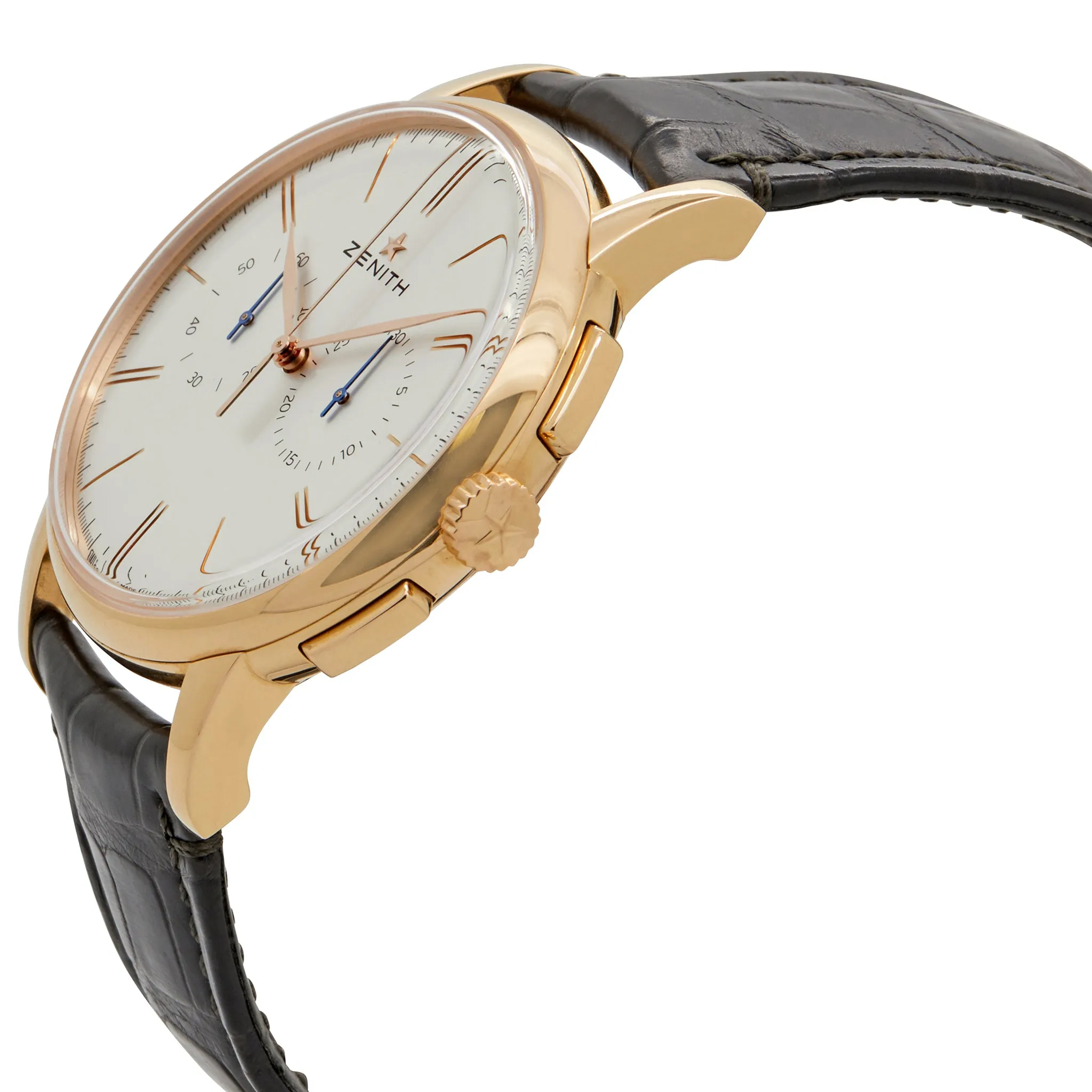 Zenith Pilot Elite Chronograph 18.2270.4069 Silver Dial Automatic Men's Watch