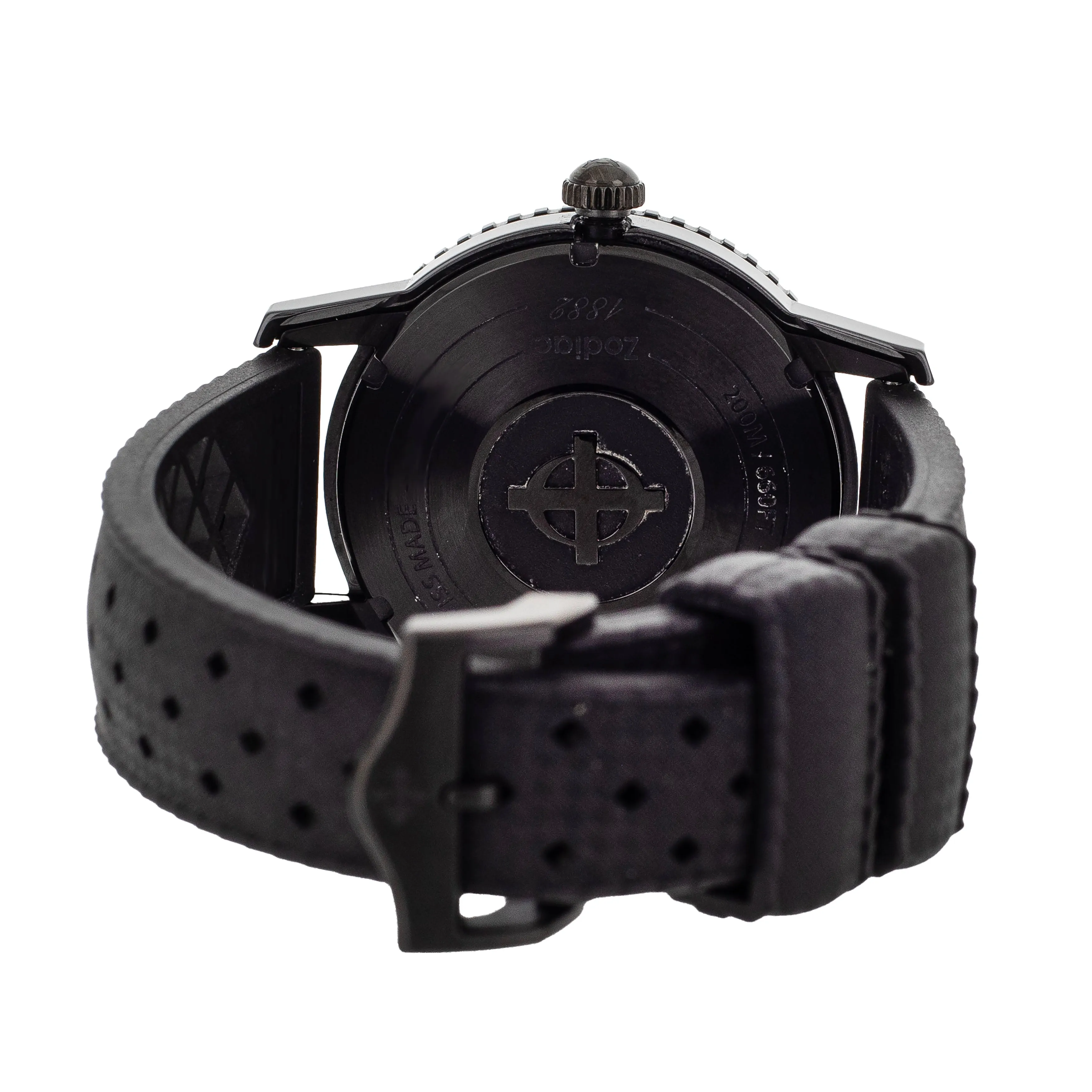 Zodiac Super Sea Wolf Compression Ceramic Black Dial 41mm ZO9595